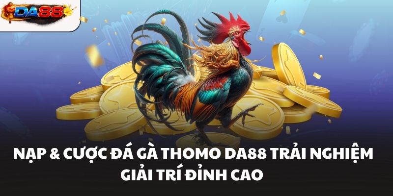 Nạp & Cược Đá Gà Thomo DA88 Trải Nghiệm Giải Trí Đỉnh Cao